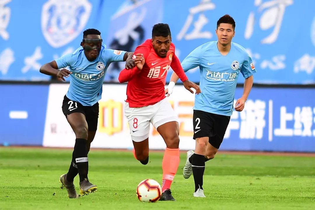 广州恒大客场胜出，豪取五连胜