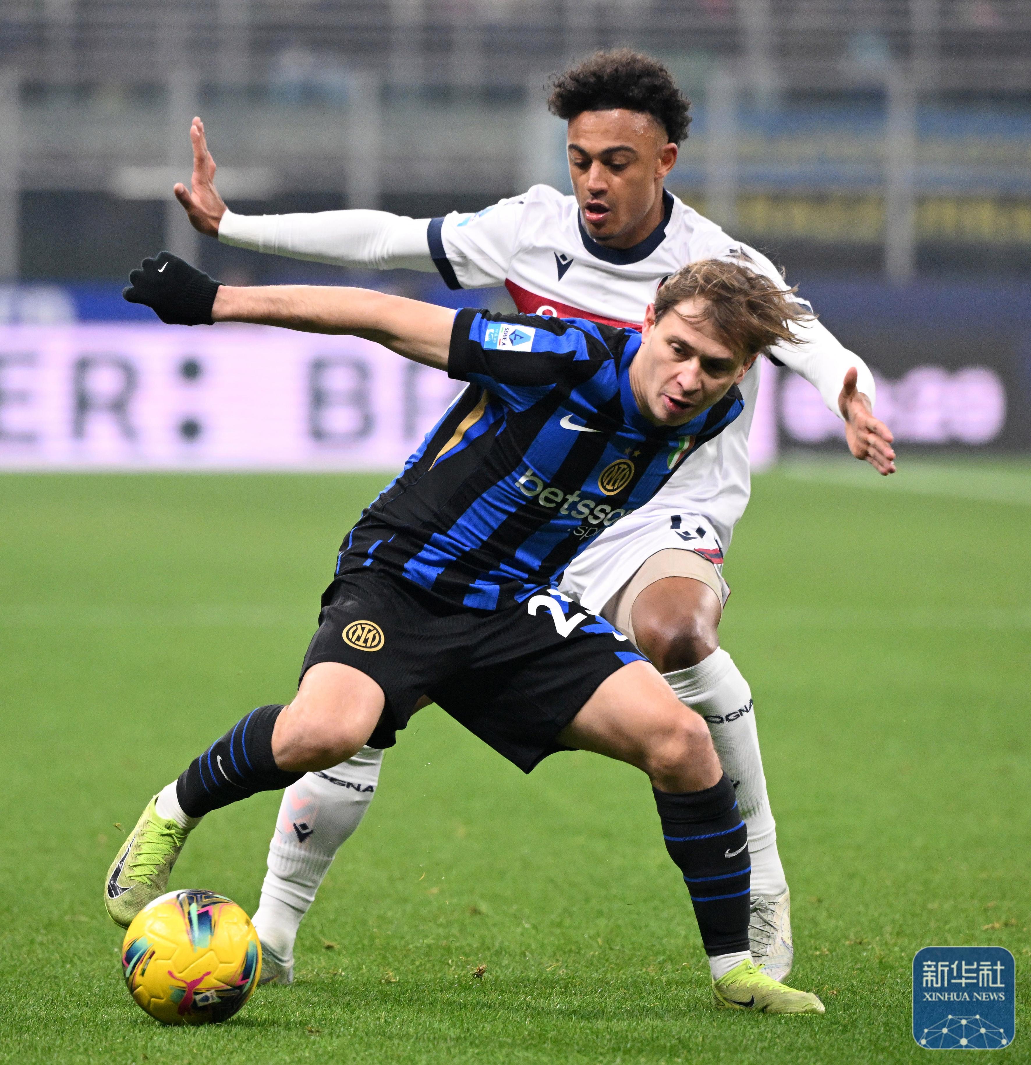 国际米兰主场大胜，稳坐意甲第二位